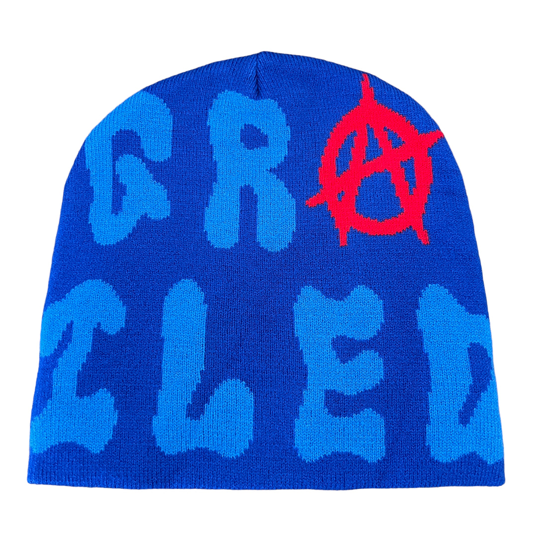 Gr@iled Beanie (Blue)