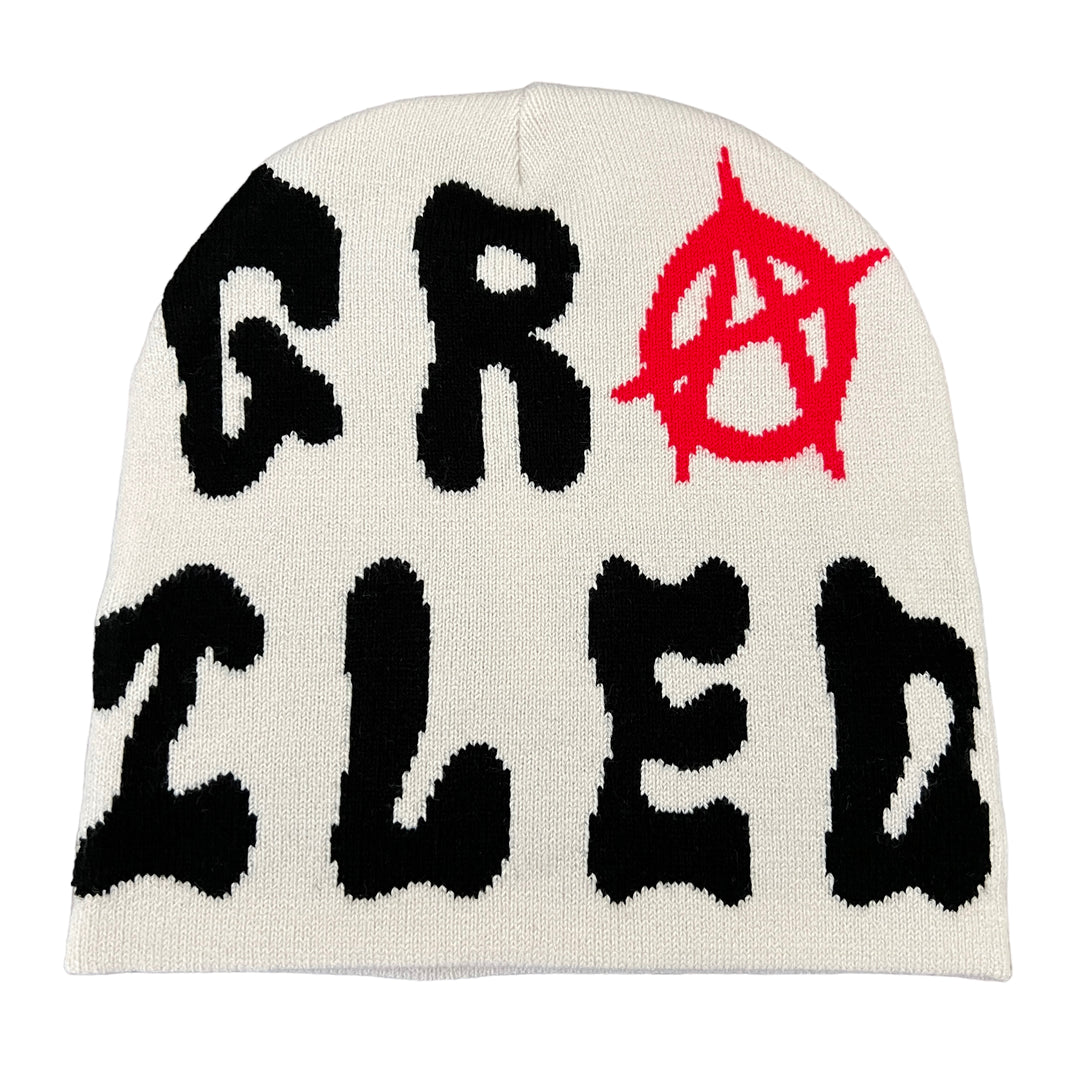 Gr@iled Beanie (White)