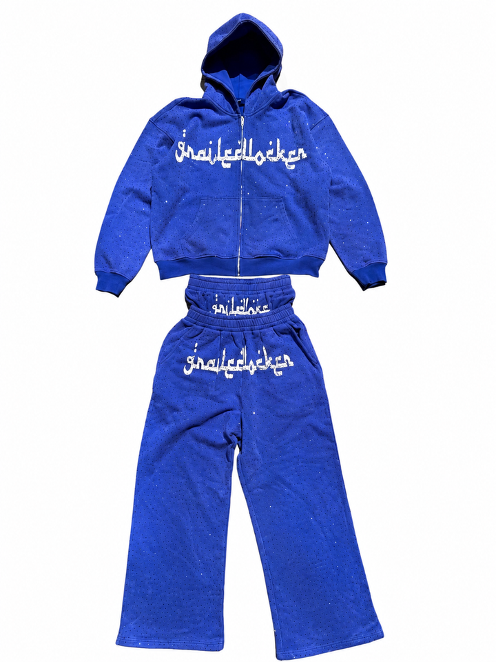 Blue Arabic Grailed Locker Full SweatSuit