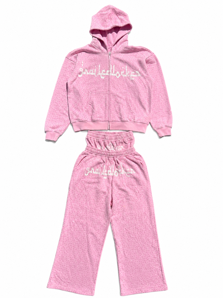 Pink Arabic Grailed Locker Full SweatSuit
