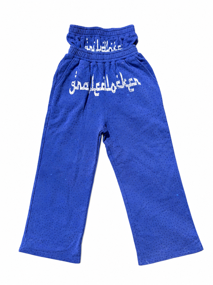 Blue Arabic Grailed Locker Double Waisted Pants