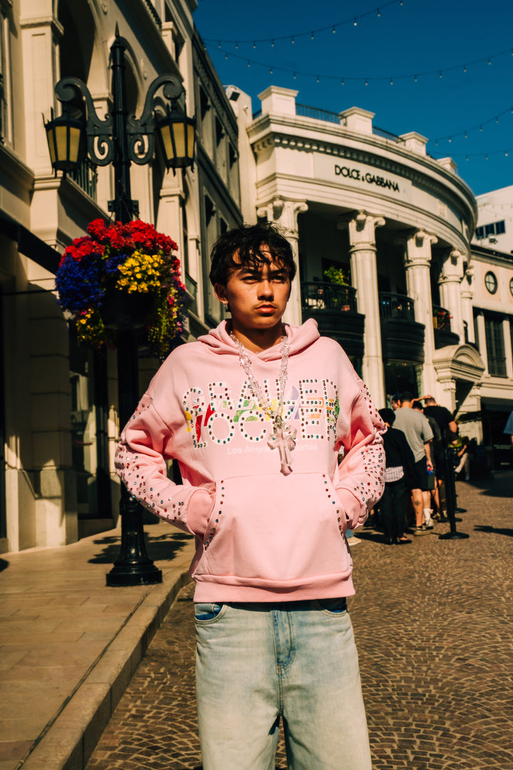 The Diamond Grail Hoodie — Black & Pink Editions