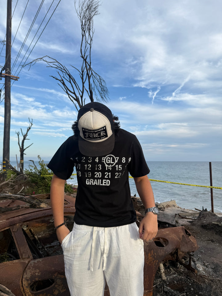 "The Grailed Numbers Tee"