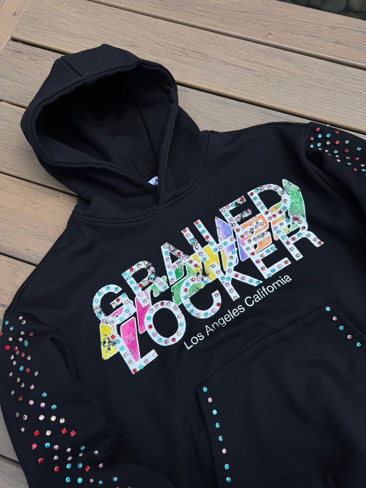 The Diamond Grail Hoodie — Black & Pink Editions