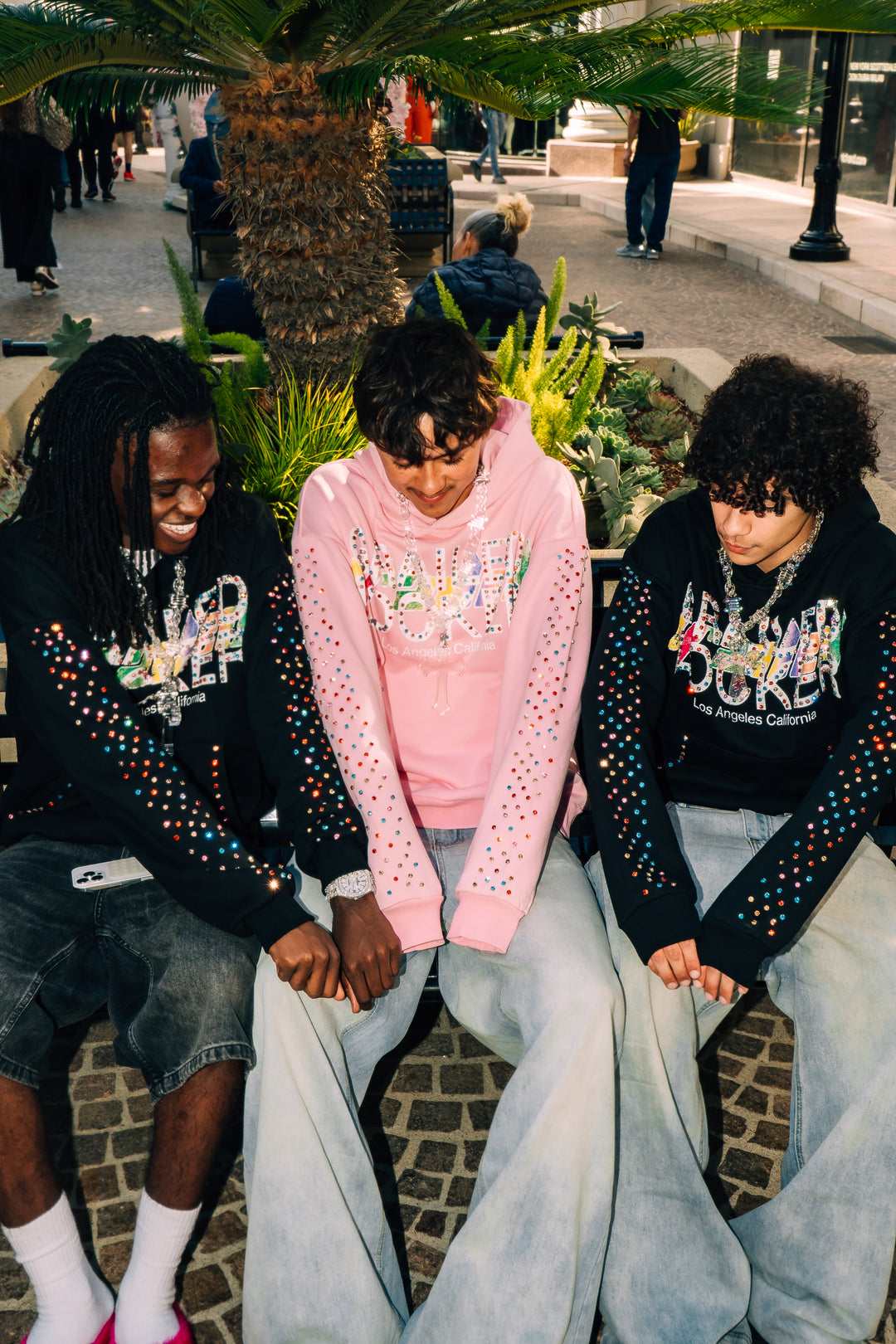 The Diamond Grail Hoodie — Black & Pink Editions