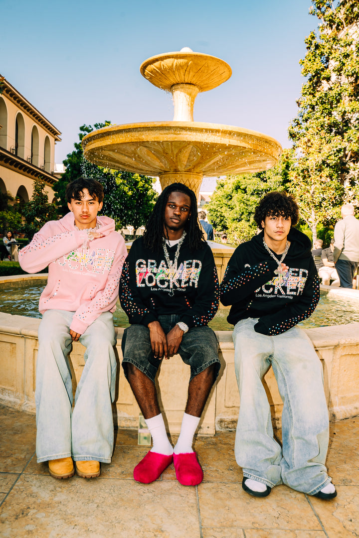 The Diamond Grail Hoodie — Black & Pink Editions