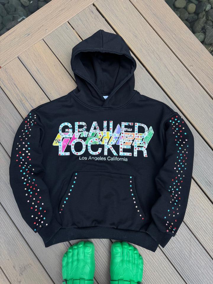 The Diamond Grail Hoodie — Black & Pink Editions