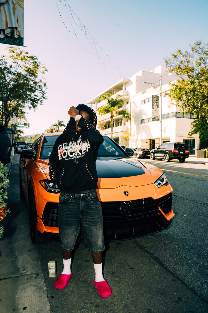 The Diamond Grail Hoodie — Black & Pink Editions