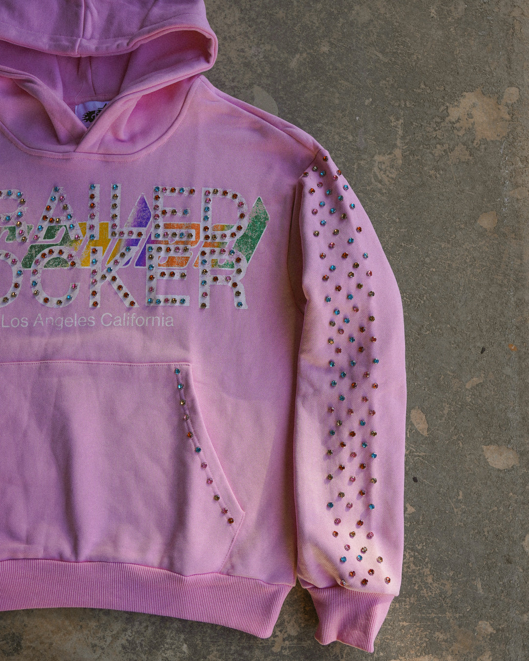 The Diamond Grail Hoodie in Rosé