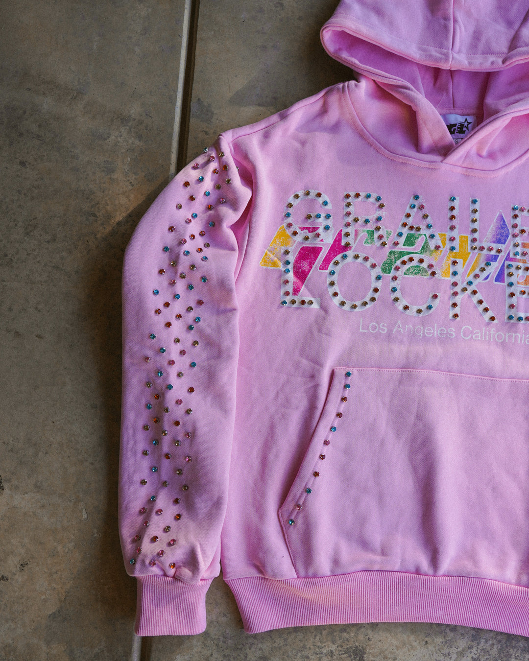 The Diamond Grail Hoodie in Rosé