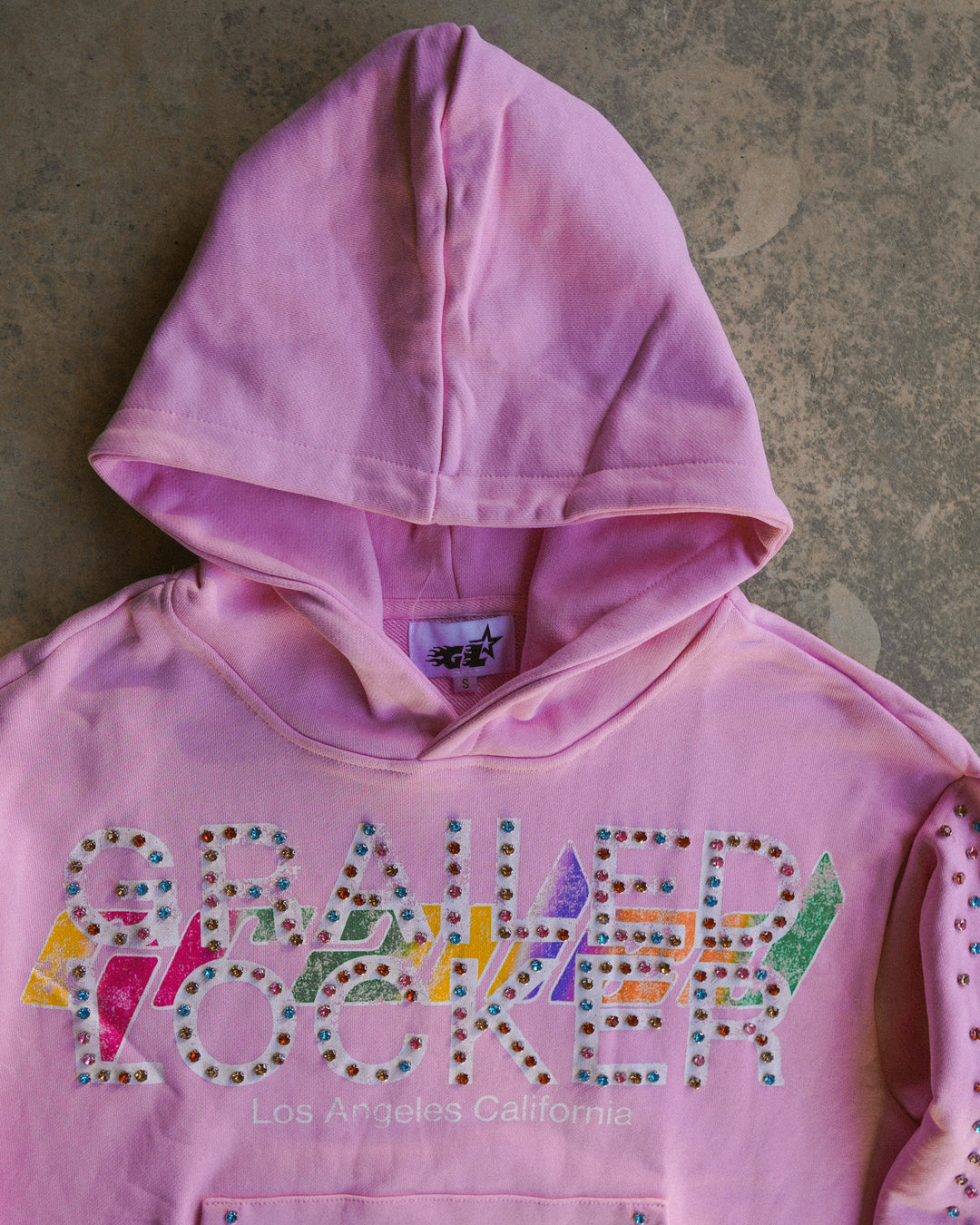 The Diamond Grail Hoodie in Rosé
