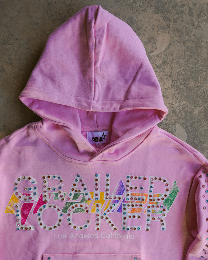 The Diamond Grail Hoodie in Rosé
