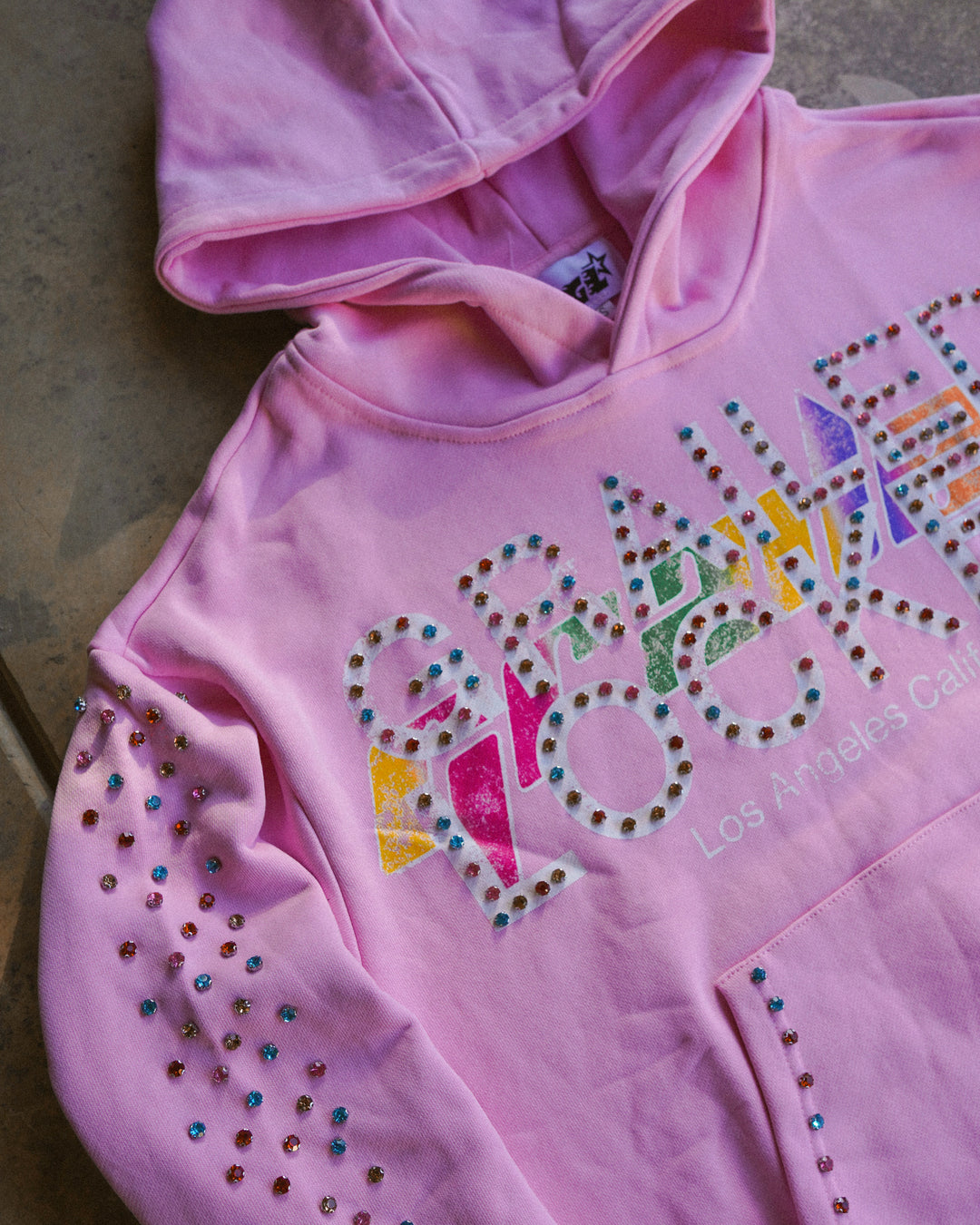 The Diamond Grail Hoodie in Rosé