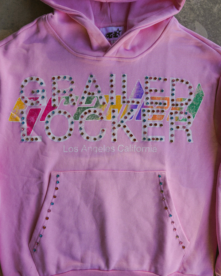The Diamond Grail Hoodie in Rosé