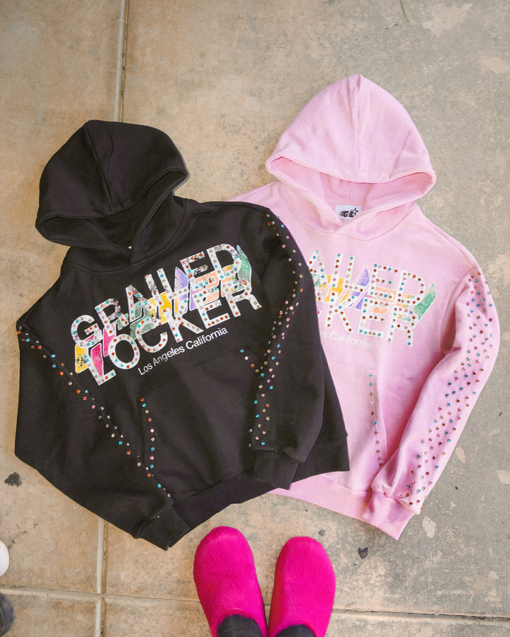 The Diamond Grail Hoodie — Black & Pink Editions