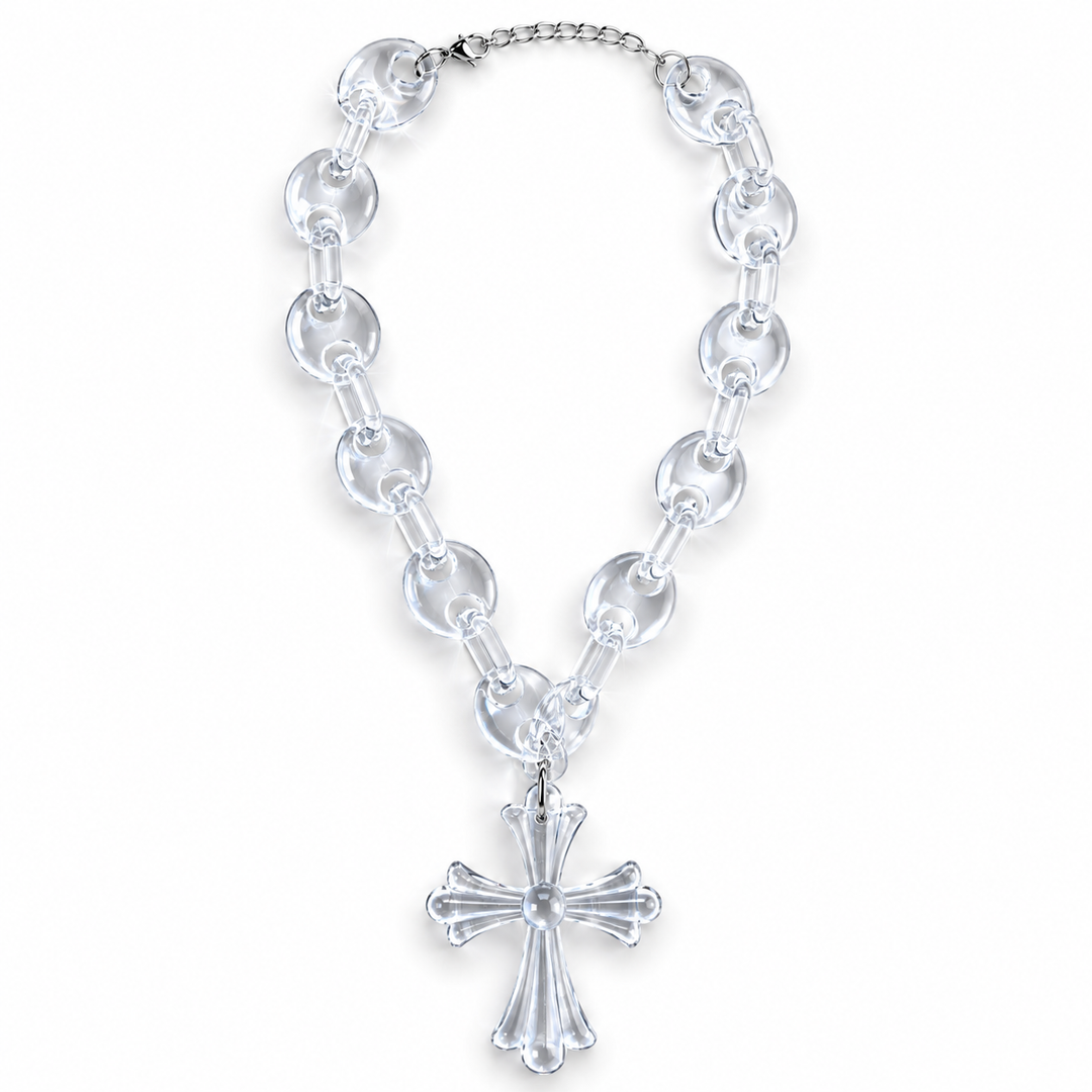 X-Ray Cross Link Necklace