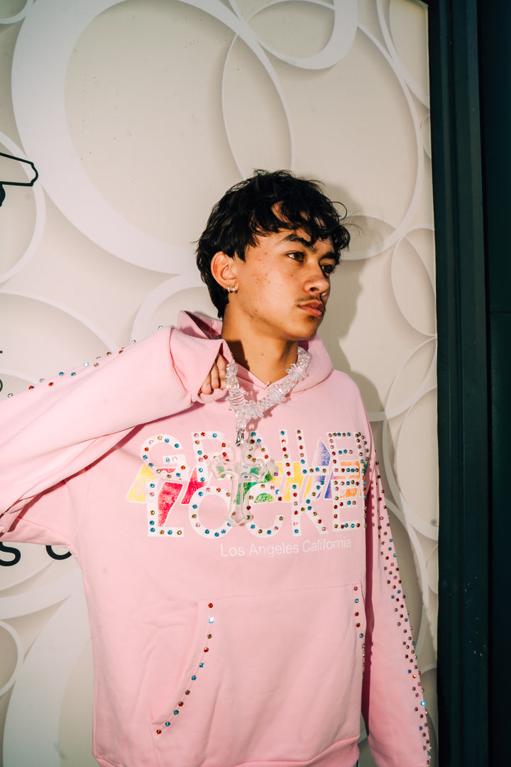 The Diamond Grail Hoodie — Black & Pink Editions