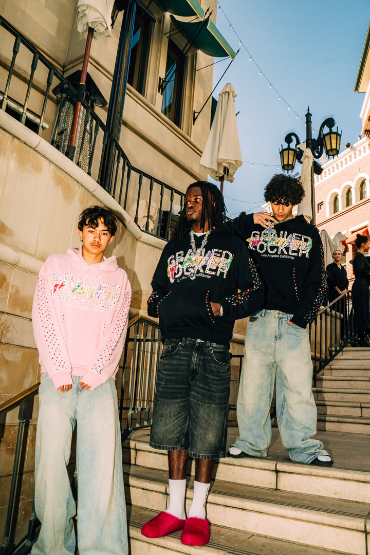 The Diamond Grail Hoodie — Black & Pink Editions