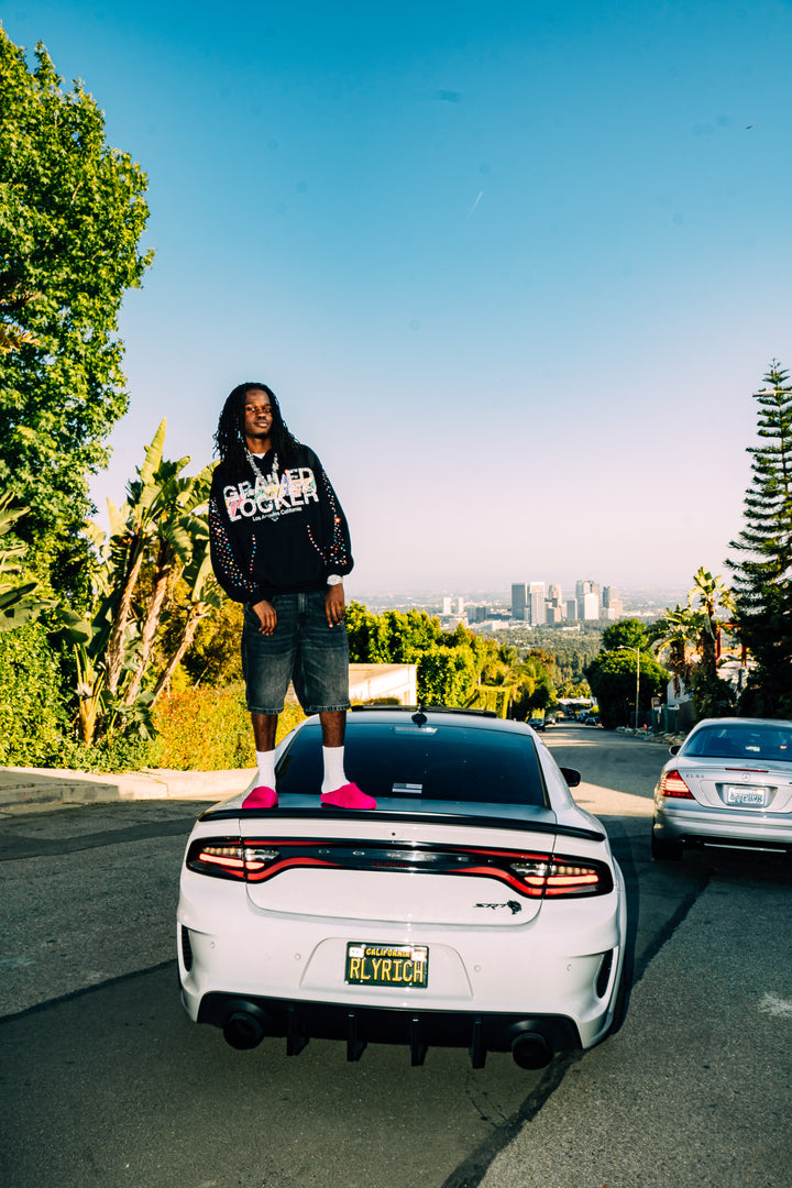 The Diamond Grail Hoodie — Black & Pink Editions