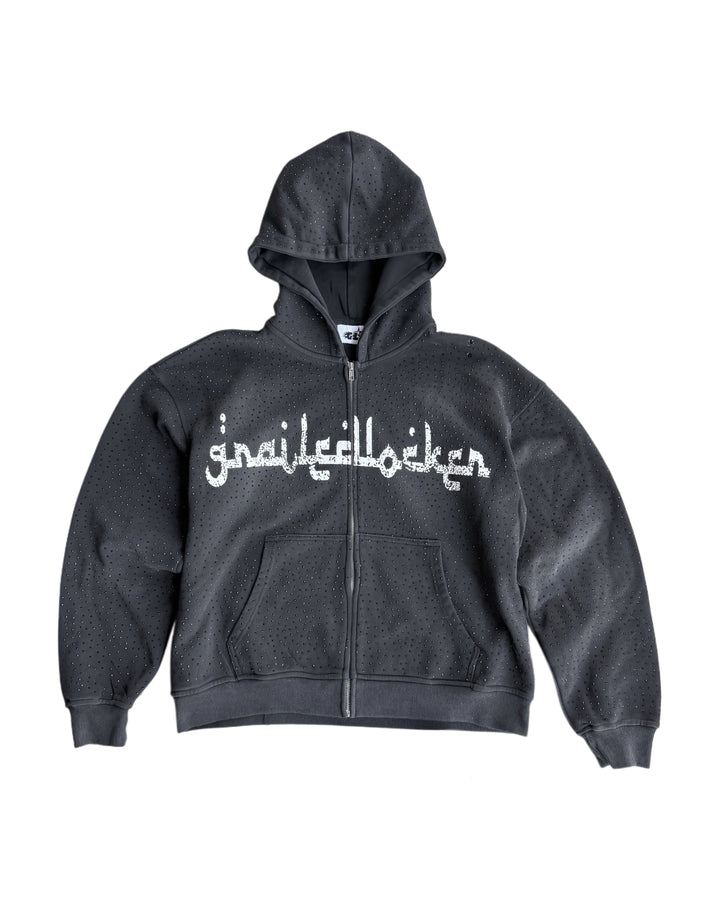 Arabic Grailed Locker Zip Up Hoodie