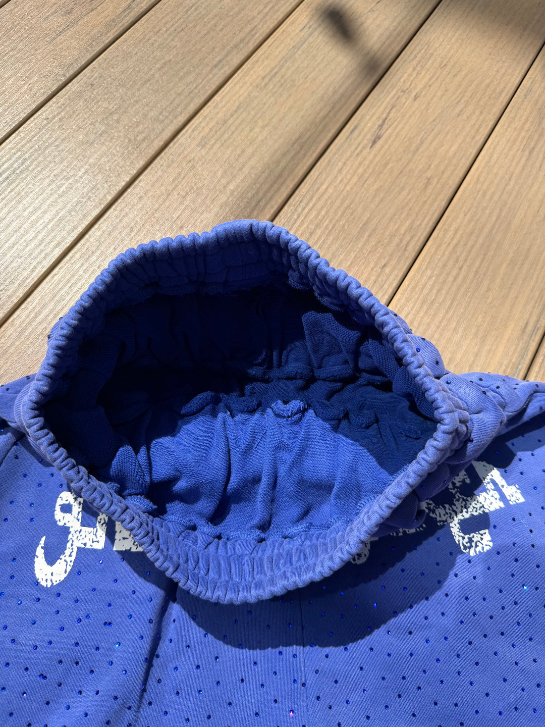 Blue Arabic Grailed Locker Double Waisted Pants
