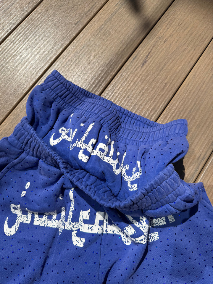 Blue Arabic Grailed Locker Double Waisted Pants