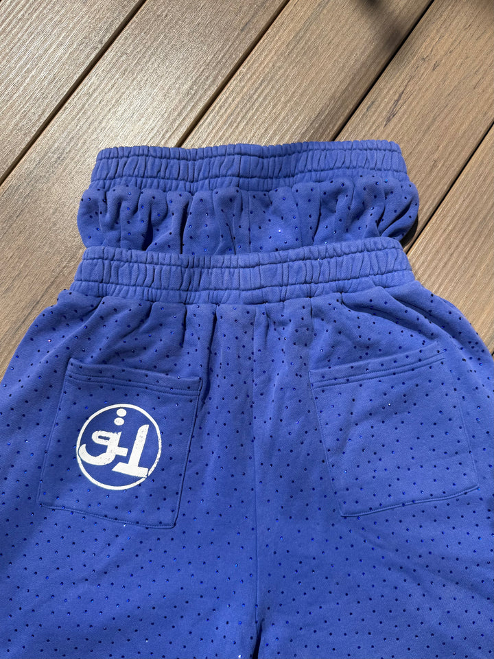 Blue Arabic Grailed Locker Double Waisted Pants