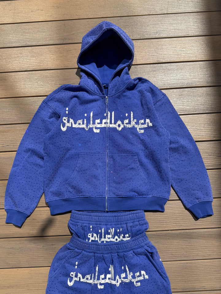 Blue Arabic Grailed Locker Full SweatSuit