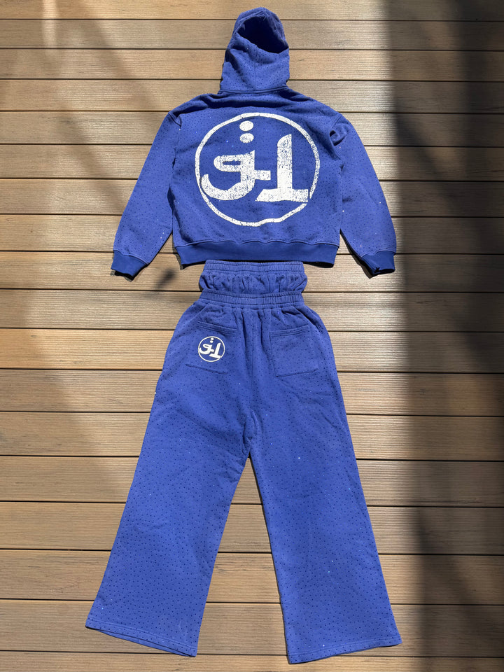 Blue Arabic Grailed Locker Full SweatSuit