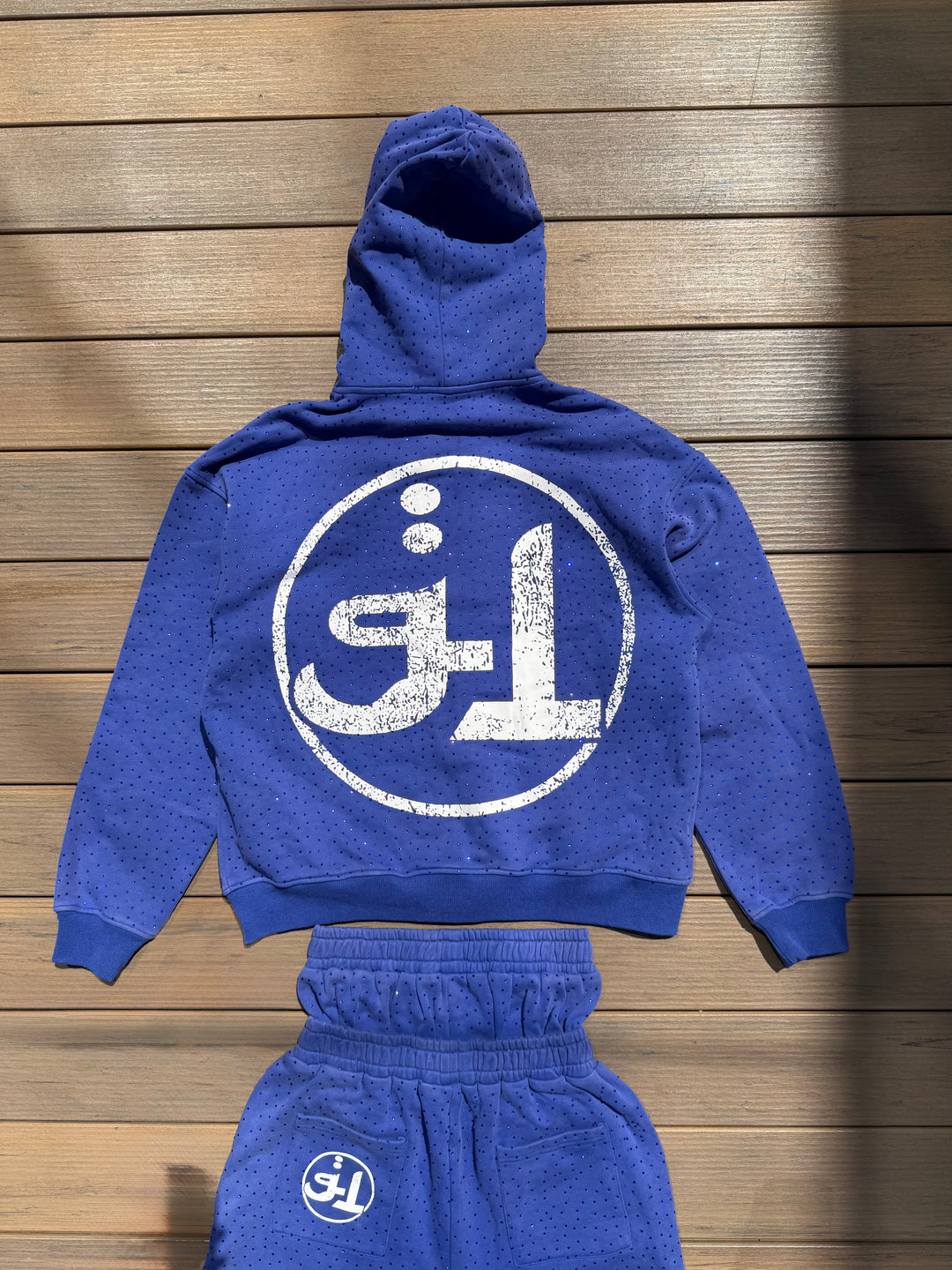 Blue Arabic Grailed Locker Full SweatSuit