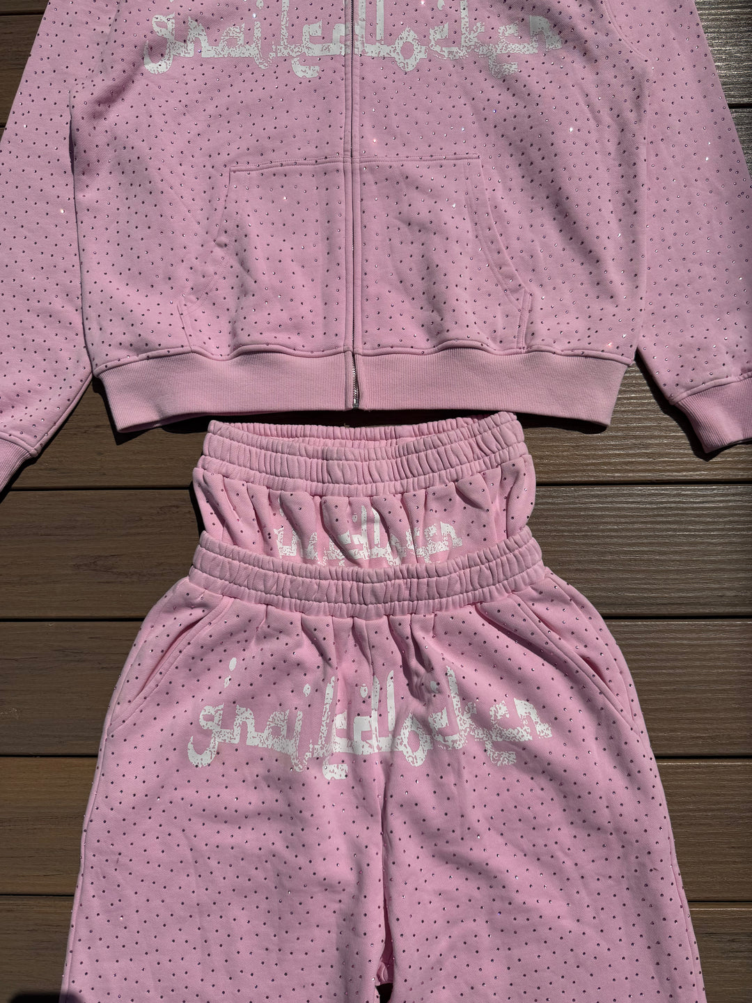 Pink Arabic Grailed Locker Full SweatSuit