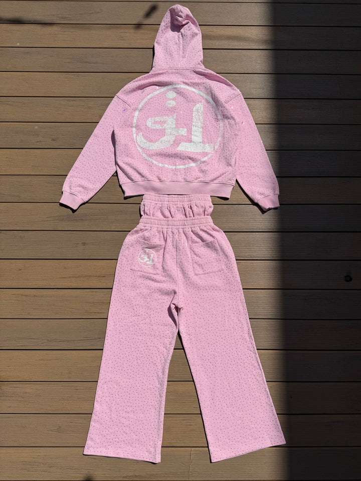 Pink Arabic Grailed Locker Full SweatSuit