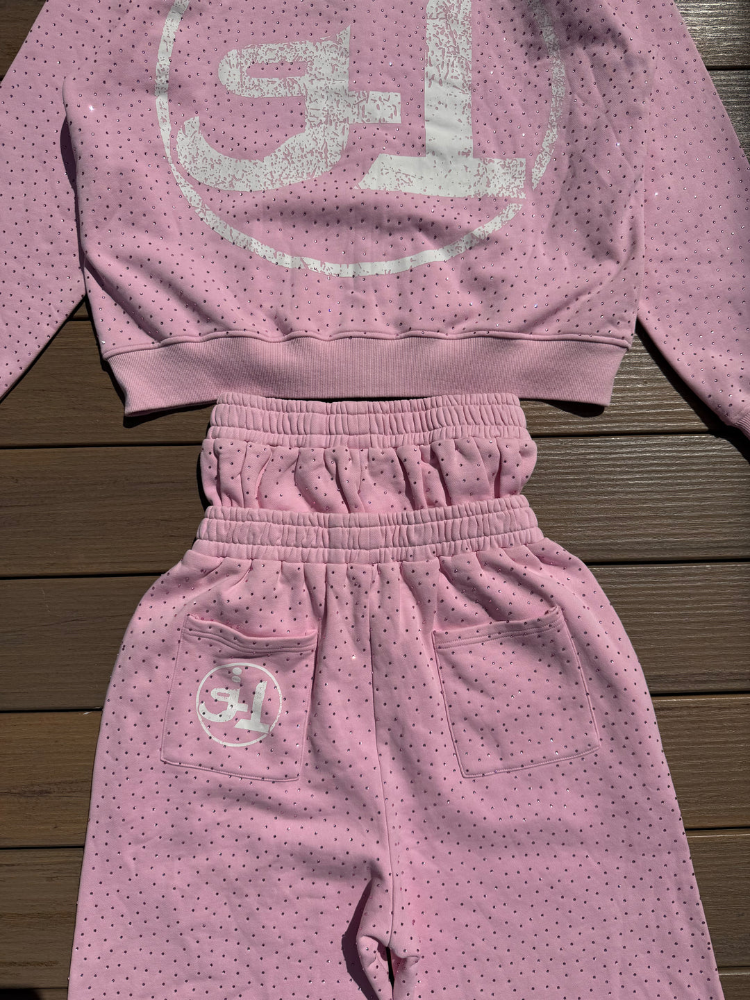 Pink Arabic Grailed Locker Full SweatSuit