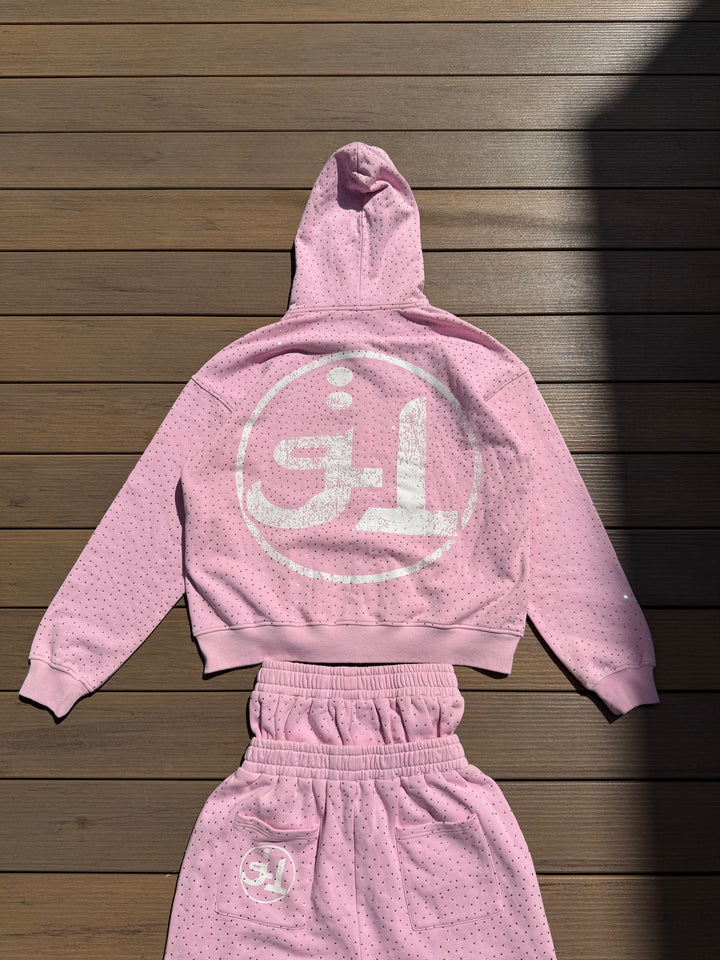 Pink Arabic Grailed Locker Full SweatSuit