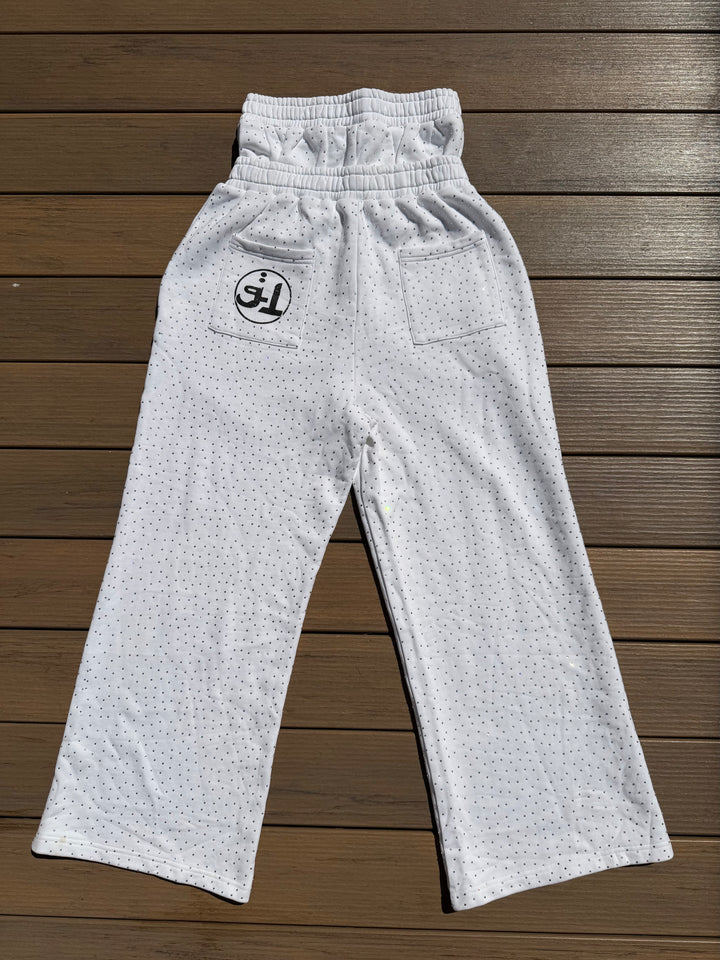 White Arabic Grailed Locker Double Waisted Pants