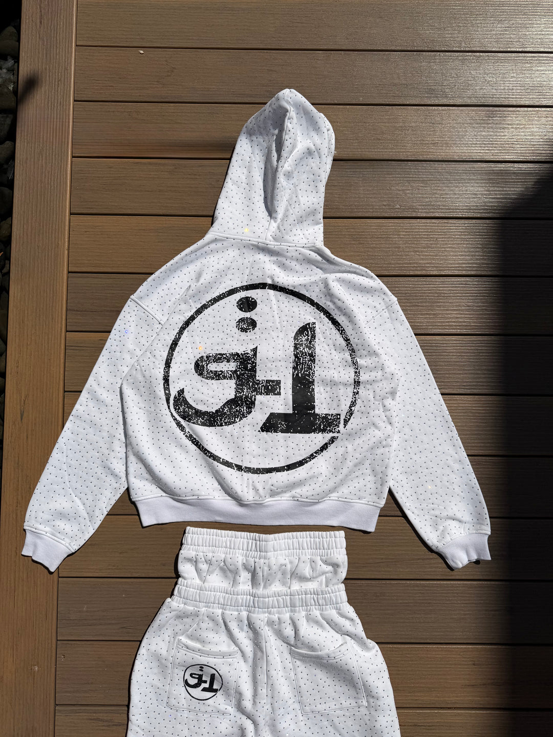 White Arabic Grailed Locker Full SweatSuit