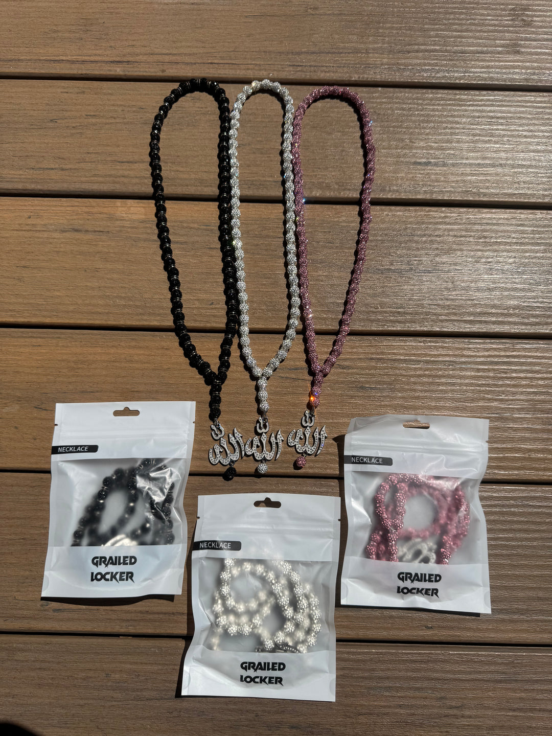 Arabic Crystal Chain